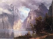 Scene in the Sierra Nevada Bierstadt